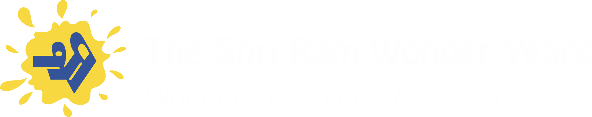 The Shri Ram Wonder Years Logo
